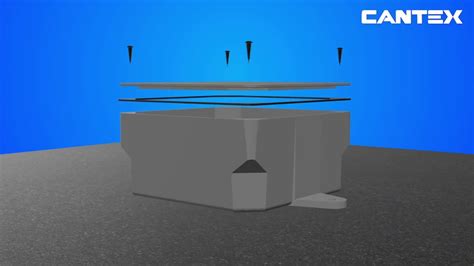 drilling connector holes in pvc junction box|cantex pvc junction box installation.